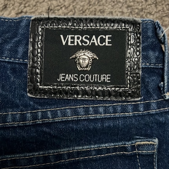Vintage 90’s early 2000’s Versace jeans - Picture 2 of 13
